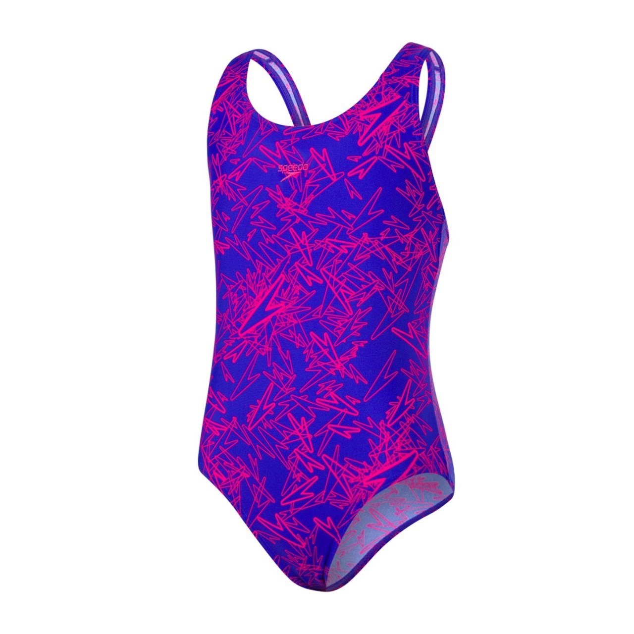 Speedo Endurance 10 Boom Kız Çocuk Yüzücü Mayosu
