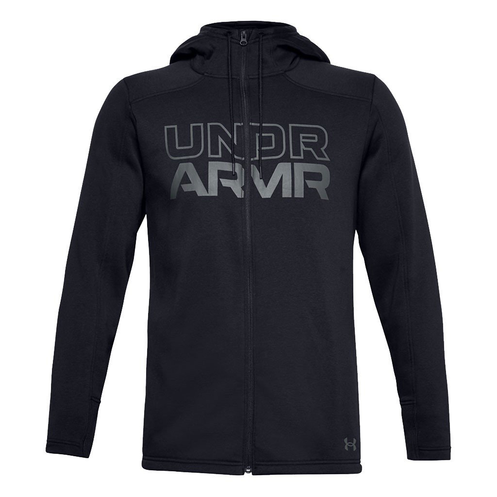 Under Armour Baseline Tam Fermuarlı Kapüşonlu Erkek Sweatshirt