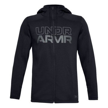 Under Armour Baseline Tam Fermuarlı Kapüşonlu Erkek Sweatshirt