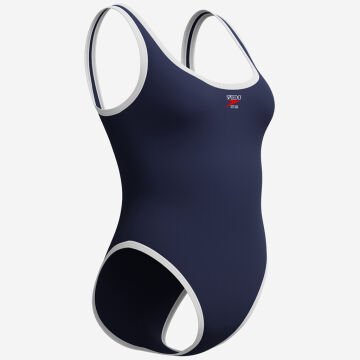 Speedo Solid Scoop Kadın Yüzücü Mayosu