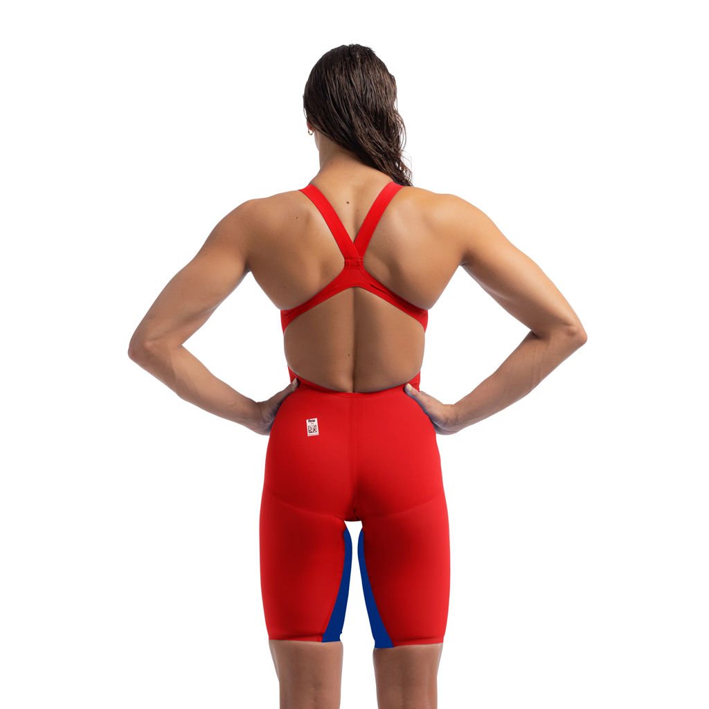 Speedo LZR Valor 2.0 Openback Kneeskin Kadın Yarış Mayosu