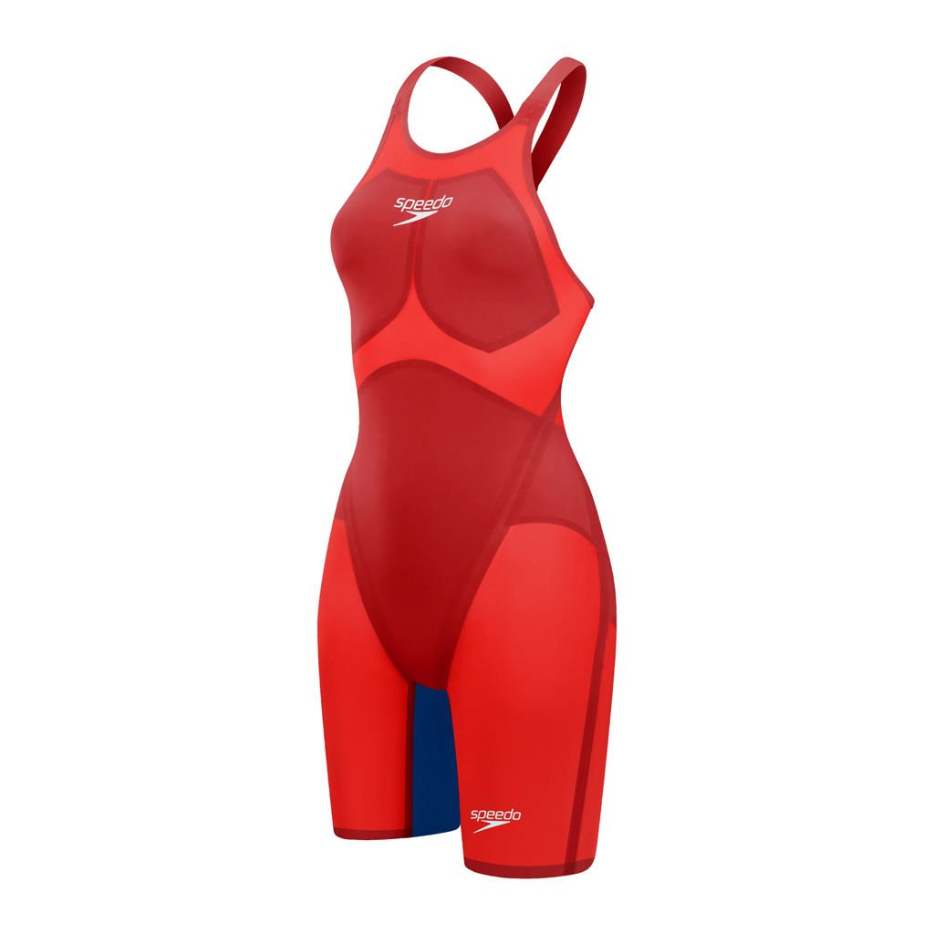 Speedo LZR Valor 2.0 Openback Kneeskin Kadın Yarış Mayosu