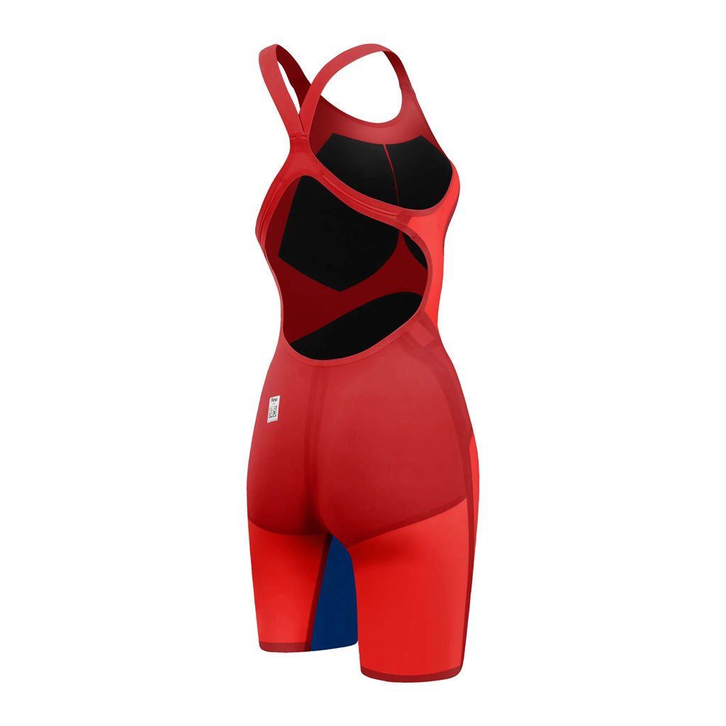 Speedo LZR Valor 2.0 Openback Kneeskin Kadın Yarış Mayosu