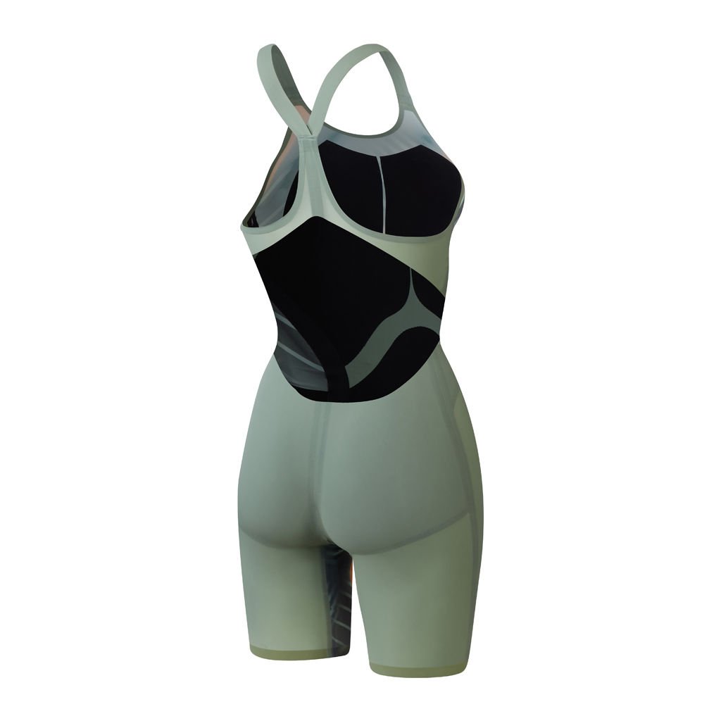Speedo LZR Valor 2.0 Openback Kneeskin Kadın Yarış Mayosu