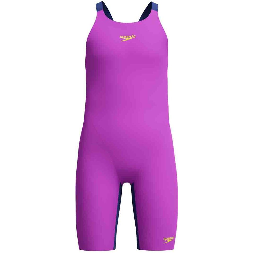 Speedo Fastskin Endurance+ Max Openback Kız Çocuk Yarış Mayosu