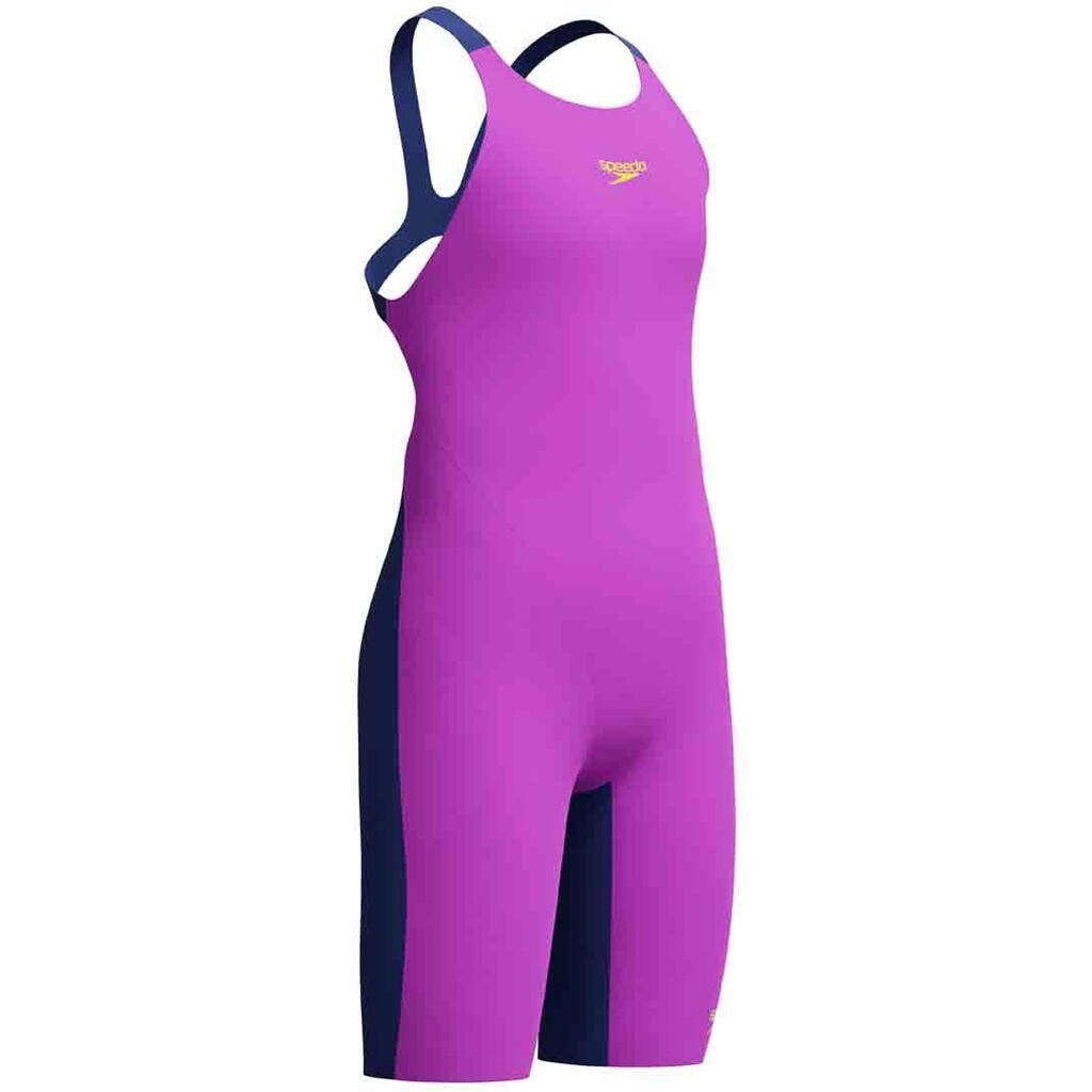 Speedo Fastskin Endurance+ Max Openback Kız Çocuk Yarış Mayosu