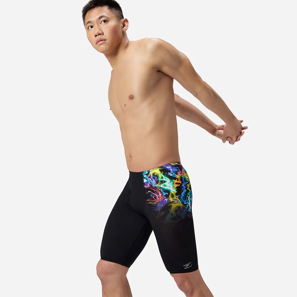 Speedo ML Placement Printed Jammer Erkek Yüzücü Mayosu