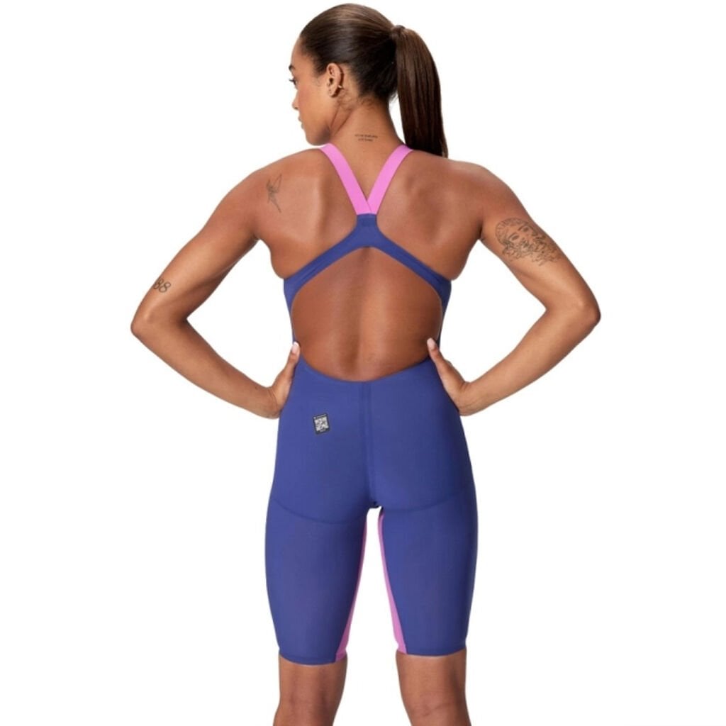 Speedo LZR Valor 2.0 Openback Kneeskin Kadın Yarış Mayosu