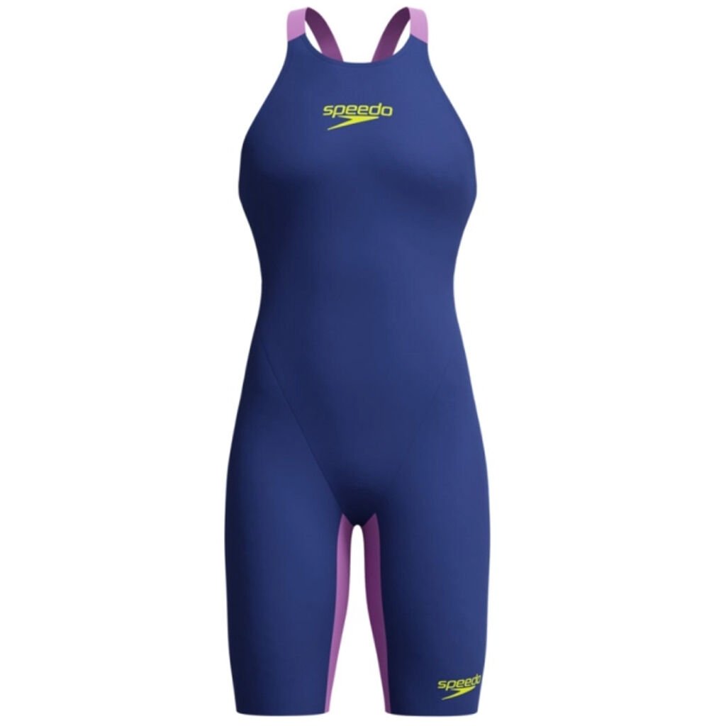 Speedo LZR Valor 2.0 Openback Kneeskin Kadın Yarış Mayosu