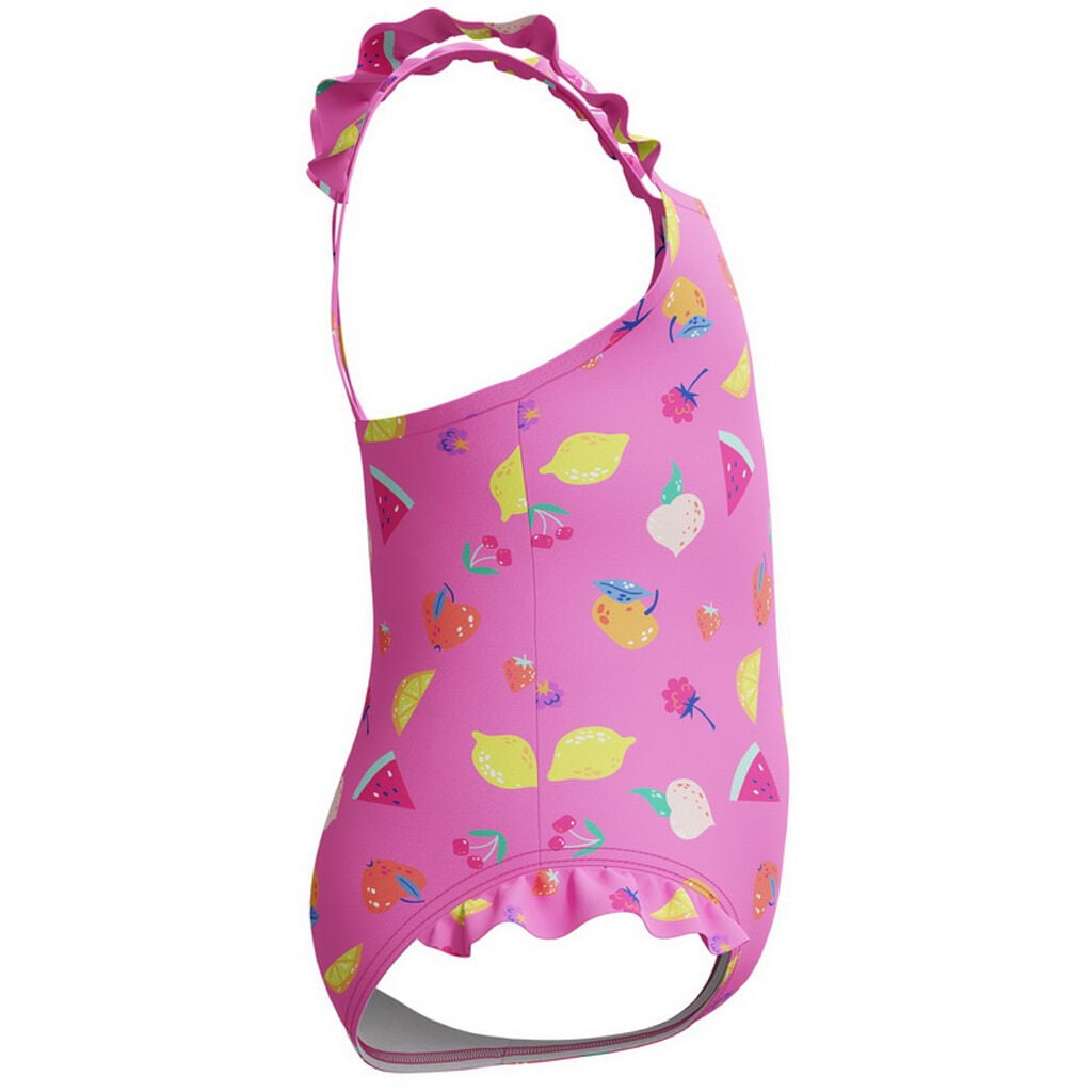 Speedo Frill Thinstrap Kız Çocuk Yüzücü Mayosu