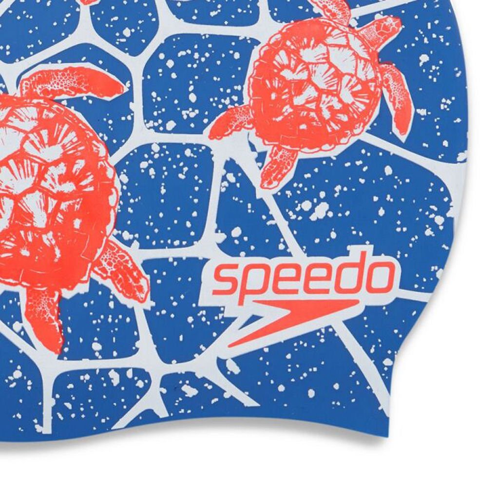 Speedo Slogan Silikon Yüzücü Bonesi