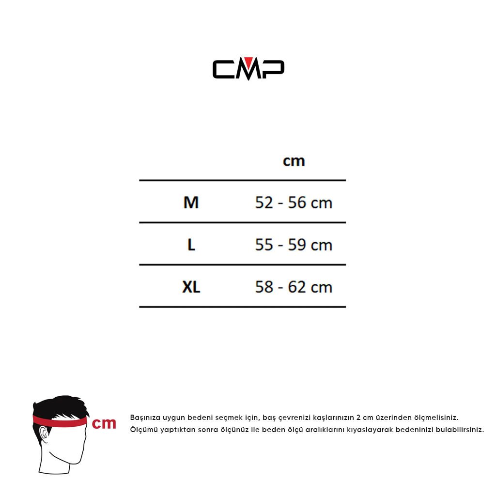 CMP WA-2 Vizörlü Yetişkin Kayak Kaskı